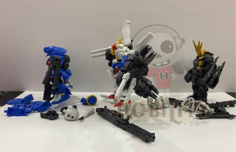Bandai Mobile Suit Gundam MOBILE SUIT ENSEMBLE11 5 set Gashapon capsule toys