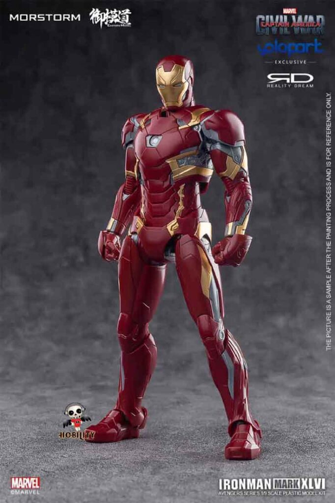 dragon iron man model kit